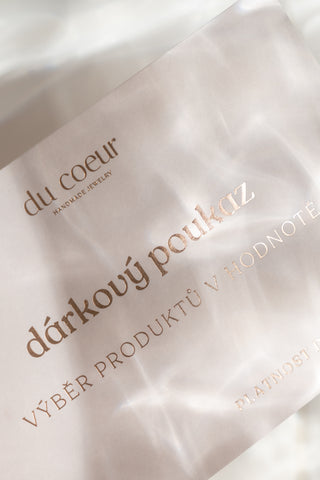 Dárkový poukaz Du Coeur