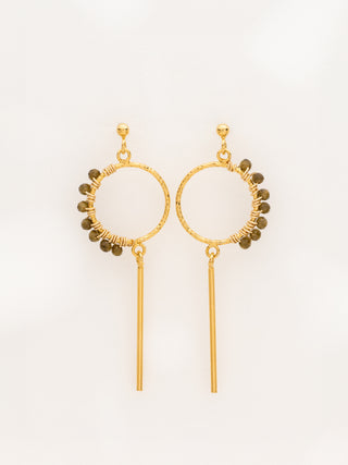 Náušnice ALGÉ Kočičí oko