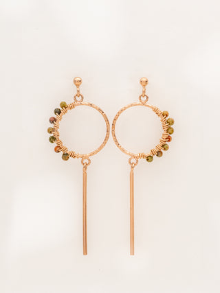 Náušnice ALGÉ Unakite