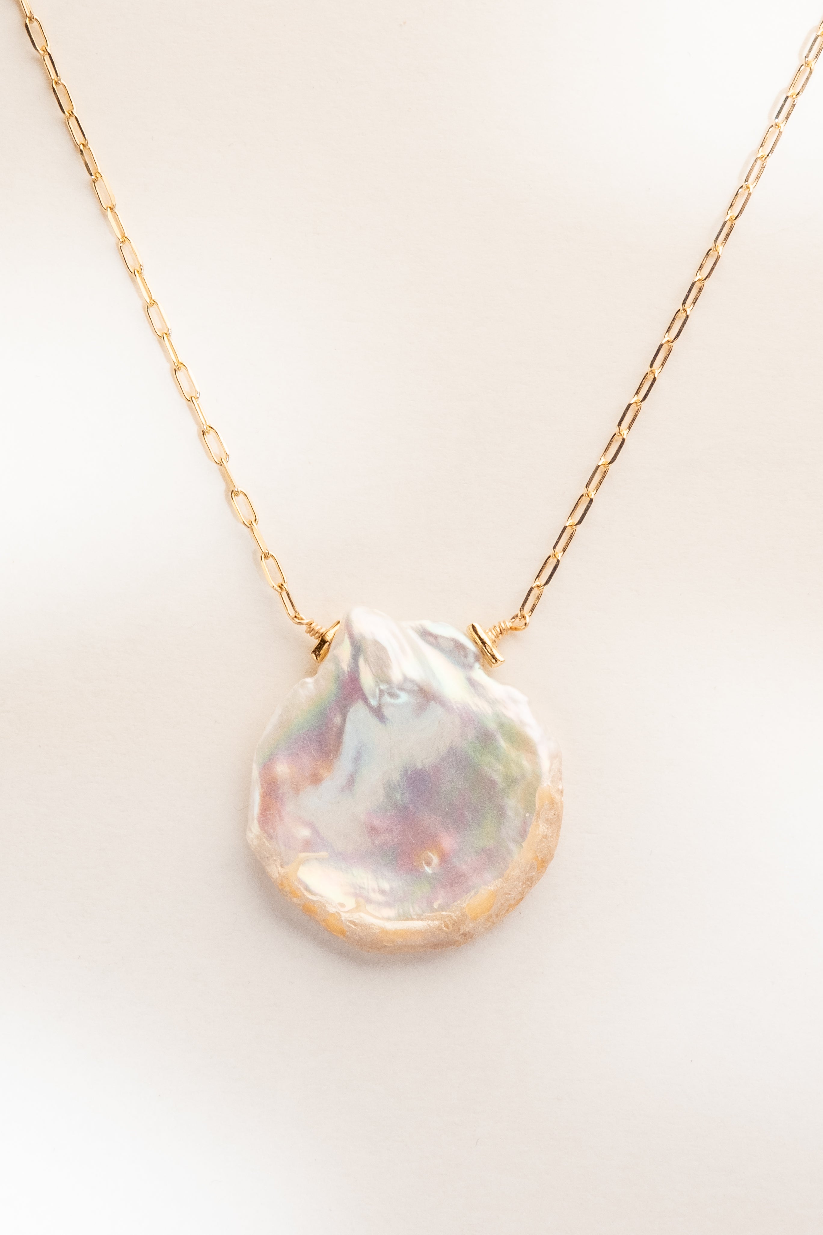 PEARL OF THE MOON necklace – Du Coeur - Main Image